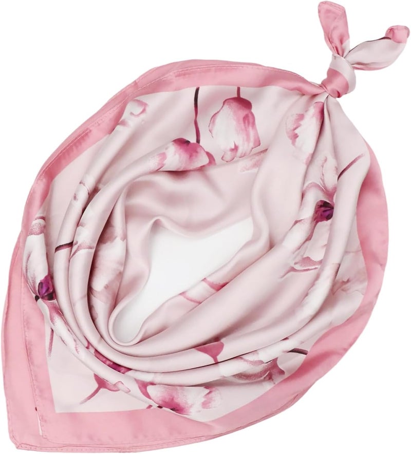 vimate Head Scarf for Women Hair 27'' Square Satin Silk Feeling Bnadana Neck Scarf Handbag Accessories Etc - Image 5